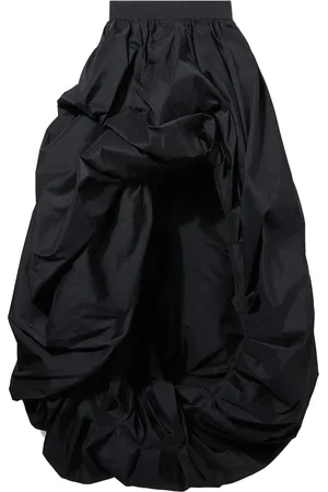 Puccini Asymmetric taffeta full skirt