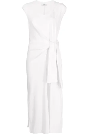 GOEN.J Twist-detail midi dress