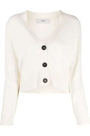 PRINGLE OF SCOTLAND Cropped button-up cardigan