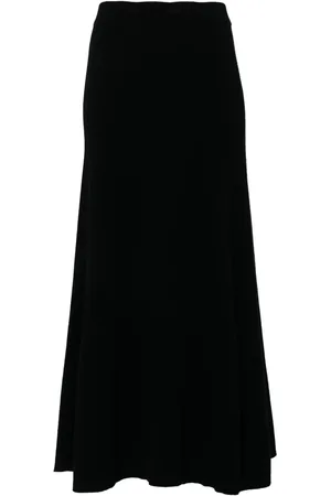 N.PEAL Long rib skirt