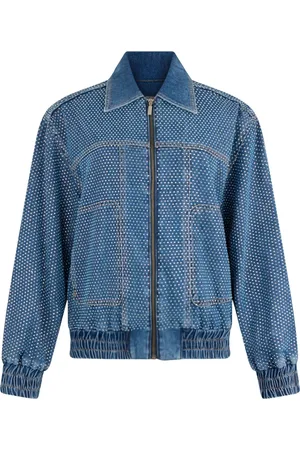 Liu Jo Rhinestone-embellished denim jacket