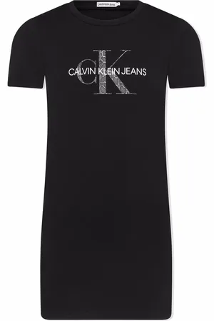 Calvin Klein Logo-print short-sleeved T-shirt dress