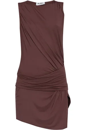The Attico Gathered minidress