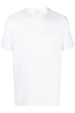 LARDINI Short-sleeved wool T-shirt