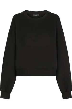 Dolce & Gabbana Logo-embossed cotton sweatshirt