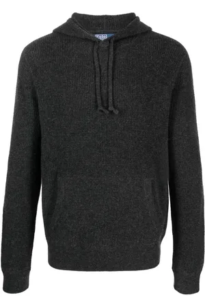 Ralph Lauren Ribbed-knit cashmere hoodie