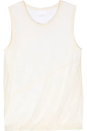 Helmut Lang Bubble cotton tank top