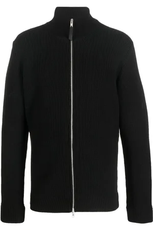 Maison Margiela Ribbed zip-up cardigan