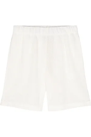 BLUE SKY INN Waffle-pattern deck shorts