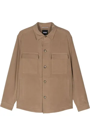 HUGO BOSS Flannel shirt jacket