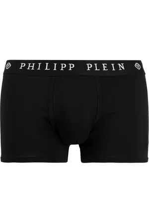Philipp Plein Logo embroidered boxers