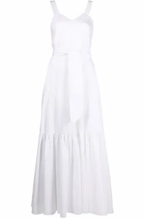 FORTE FORTE Panelled tied-waist dress