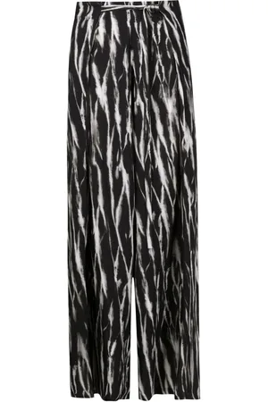 Uma Raquel Davidowicz Graphic-print wide-leg trousers