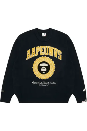 A Bathing Ape Embroidered-logo sweater