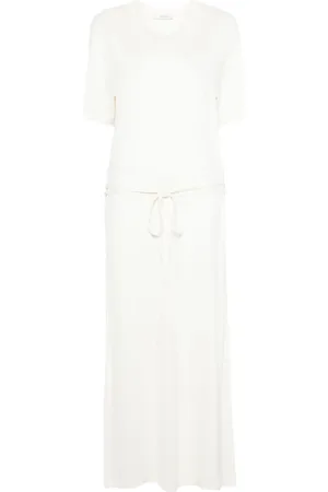 LEMAIRE Belted maxi dress