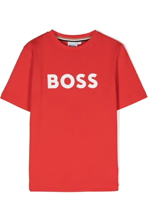 HUGO BOSS Logo-print cotton T-shirt