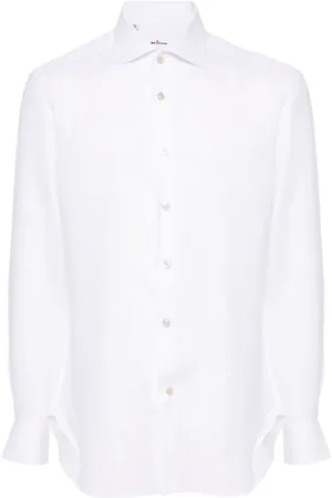 Kiton Poplin linen shirt