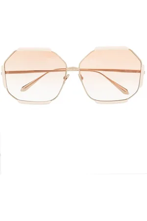Linda Farrow Margot oversize-frame sunglasses
