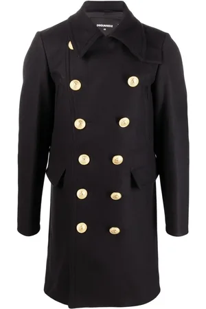 Dsquared2 Double-breasted wool coat