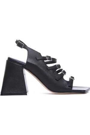 vic matiè 100mm leather sandals