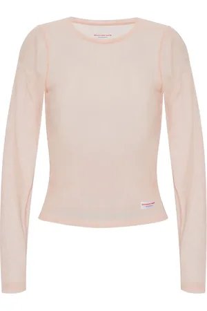 Alexander Wang Semi-sheer lingerie top