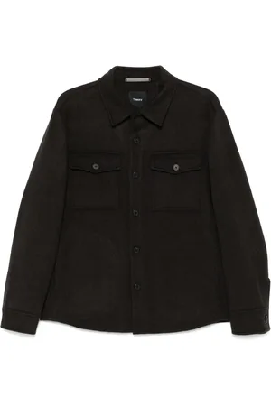 THEORY Brushed shirt jacket