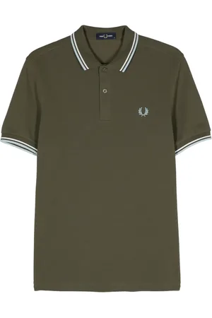 Fred Perry Logo-embroidered cotton polo shirt