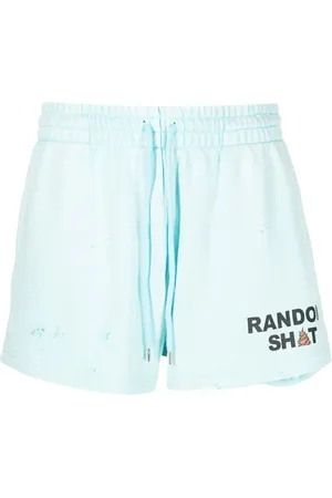 Natasha Zinko Drawstring cotton track shorts