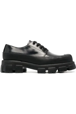 Prada Brushed leather Derby shoes