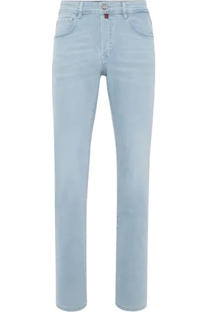 BILLIONAIRE Low-rise straight-leg jeans