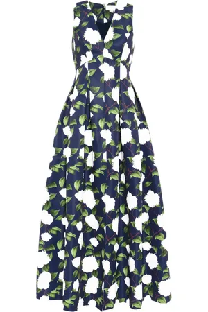 Sachin & Babi Brooke floral-print gown