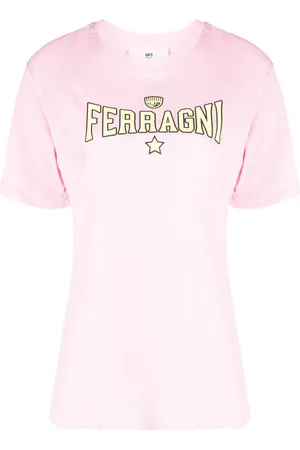 Chiara Ferragni Logo-lettering cotton T-shirt