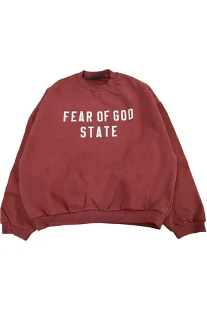 FEAR OF GOD Slogan-print sweatshirt
