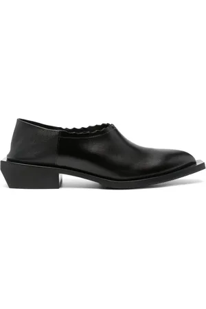 Moschino 40mm Cuban heel loafers