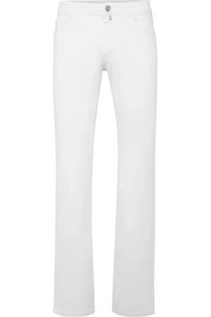 BILLIONAIRE Straight-leg cotton jeans