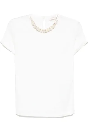 ZIMMERMANN Crush-embellished T-shirt