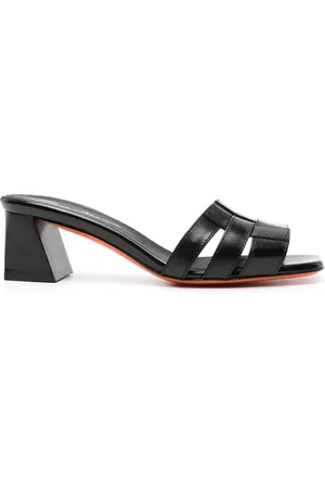 santoni 60mm leather sandals