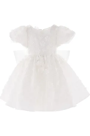 Tulleen Moneta floral-appliqu?? dress