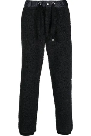 Parajumpers Logo-patch fleece sweatpants