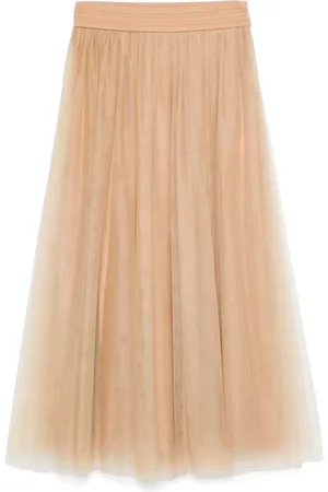Fabiana Filippi Tulle midi skirt