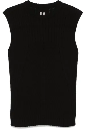 Rick Owens Ribbed-knit vest