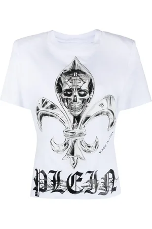Philipp Plein Sexy Pure Fit Chrome cotton T-shirt