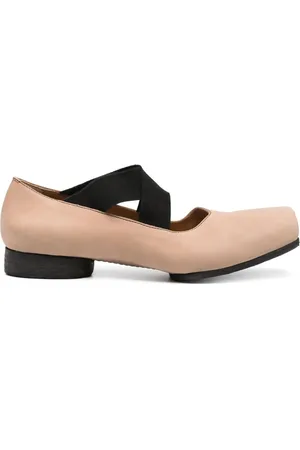 UMA WANG Suede ballerina shoes