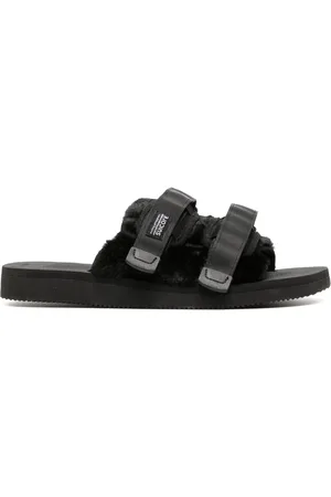 SUICOKE Moto logo-patch slides