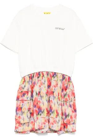 OFF-WHITE Logo-print dress