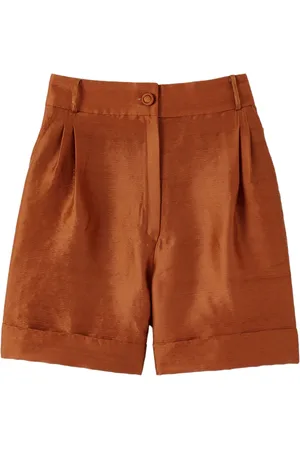 Destree Daniel pleat-detailing shorts