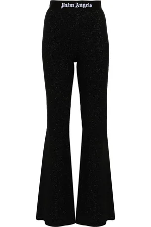 Palm Angels Logo-tape trousers