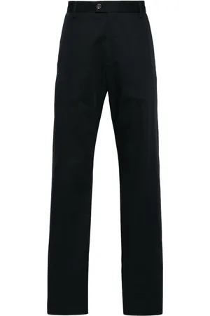 Alexander McQueen Gabardine straight-leg trousers
