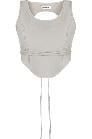 Low Classic Cropped corset top