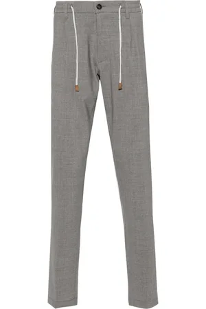 ELEVENTY Pressed-crease trousers